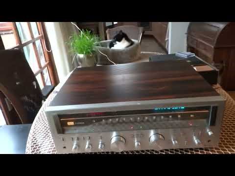 Sansui G 8700DB Stereo Receiver 2X 160 Watts RMS Monster receiver Vintage 1979 Test