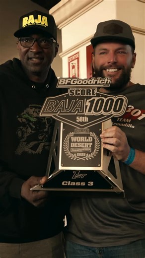 Gonzo on Instagram: "The calm before, the storm during, and the tears after. Holding that first-place trophy wasn’t the end of our journey… it was the moment every struggle finally made sense. They didn’t just win Baja. They lived it, they survived it, and they grew because of it. #Baja1000 #FirstPlaceFinish #MoreThanARace"
