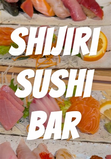Just had the freshest sushi experience at Shijiri Sushi Bar and I’m still dreaming about it 🍣✨ From the moment you walk in, you can feel how much they honor Japanese culture — they even import their plates, trays, and spoons directly from Japan to create an authentic experience from the food to the presentation 🇯🇵 Every detail is intentional. Their fish is incredibly fresh — imported the same day and carefully prepared in-house for the highest quality cuts. You can truly taste the difference 