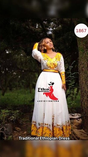 Beautiful Ethiopian Traditional Outfits #Habesha #EthiopianBeauty