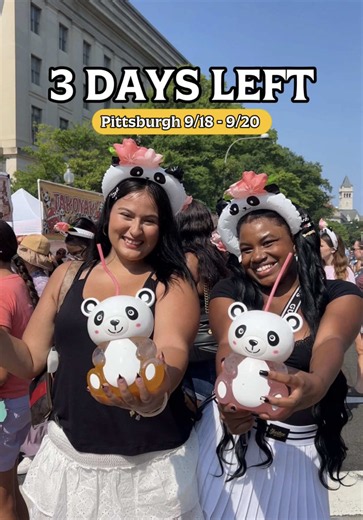 PITTSBURGH 🐼 3 DAYS LEFT! The countdown is almost over, and we are SO ready for you 🔥🥟 It’s not too late to get tickets!✨🗣️ 📅 September 18–20 📍 Station Square East Lot Parking, 160 East Carson Street Pittsburgh, PA 15219 9/18/2026 Friday: 4pm to 10pm 9/19/2026 Saturday: 10am to 10pm 9/20/2026 Sunday: 10am to 8pm See you in 3 days, Pittsburgh 🐼🔥 #pandafest #pandafestpittsburgh #asianfoodfestival #pittsburghevents #pittsburghfoodies