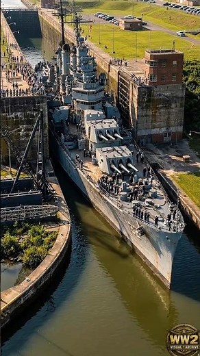 USS Macon The Largest Warship Ever in the Great Lakes #HeavyCruiser