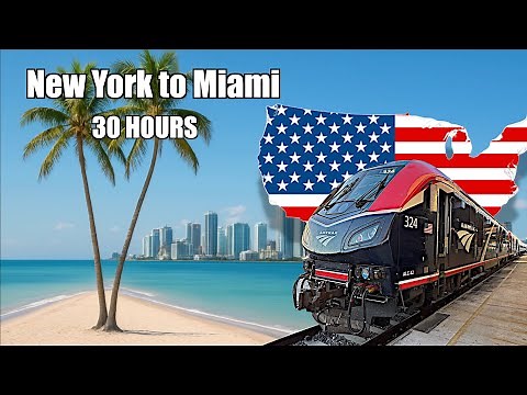 New York to Miami by Amtrak 🚆 | 30 Hours on the Silver Meteor
