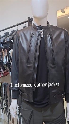 WUNGS on Instagram: "Customized leather jacket."