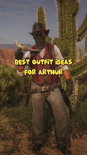 Best Outfit ideas for Arthur Morgan / Story Mode 🤠🌵#fyp #rdo #rdooutfits #rdr2 #arthurmorgan