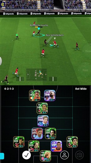 Efootball possession game Formation 2027 🥶😈 #efootball #efootball2026 #formation