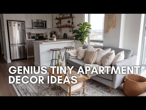 Maximize Every Inch! Genius Tiny Apartment Decor Ideas