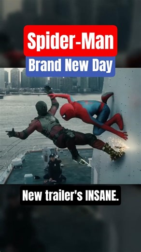 New Spider-Man trailer is INSANE. #spiderman