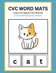 CVC Word Mats | CVC Word List & Practice Cards | Phonics Worksheets