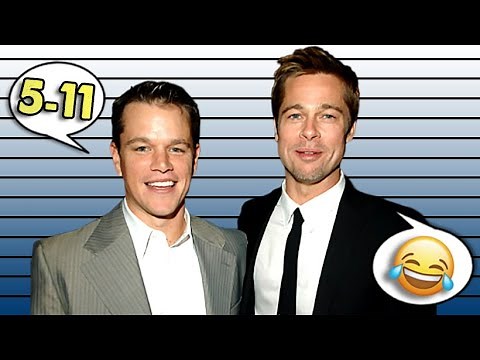Matt Damon Height Analysis