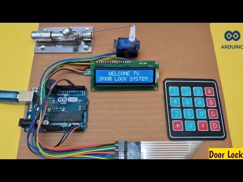 DIY Password Door Lock System using Arduino & Keypad (Step-by-Step)