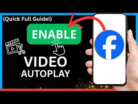How to Enable Auto Play Videos on Facebook [FULL GUIDE] | Turn On FB Autoplay Easily