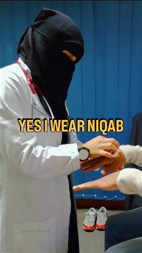 Dr. Aisha Sharma on Instagram: ". . . . . . . . . . . . . . . . . . . . . [Niqabi, Muslim Doctor, Revert, Indian Revert, Revert to Islam, Muslimah, Niqabi Doctor, Doctor] #fyp #indianrevert #reverttoislam #revert #doctor"