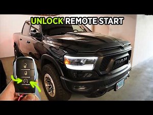 How to Program Remote Engine Start on Ram Using AlfaOBD (Step-by-Step)