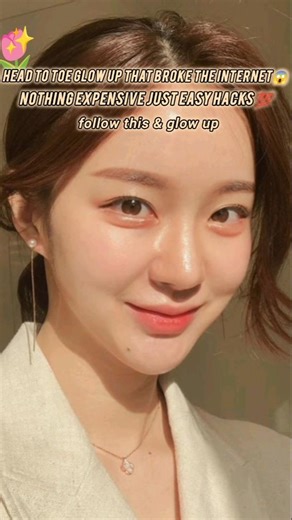 Glow up on a budget💰Cheap hacks,expensive results You don't need expensive,you just need consistent🌸