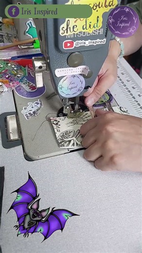 Sewing an Anatomy Small Coffin Wallet