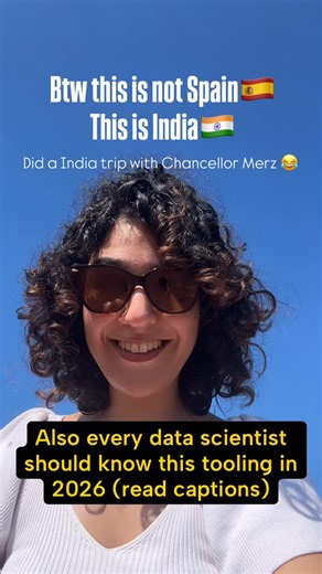 Shirin Khosravi Jam on Instagram: "2026 Data Scientist Advanced Tooling (what actually matters - beyond scikit-learn, ML libraries, etc.) uv → fast, reproducible Python environments ruff → linting + formatting without silent tech debt pytest → tests for data, features, and ML logic pydantic → strict schemas and data contracts FastAPI → serve models as real APIs Docker → reproducible, portable execution Makefile → one-command, repeatable workflows DVC → version datasets and models like code Great