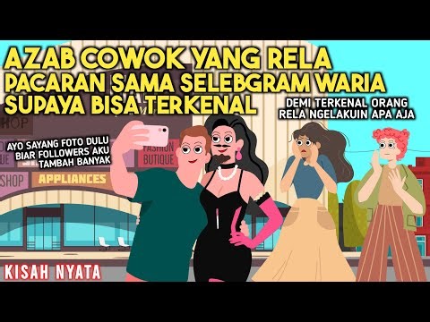 AZAB COWOK YANG RELA PACARAN SAMA SELEBRAM WARIA SUPAYA BISA TERKENAL! | SINETRON KISAH NYATA