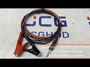 New 2210 2250 2273 2573 2550 Direct Connect Leads for 3m Dynatel Locator