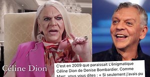 Marc Labrèche fait une parodie de Céline Dion