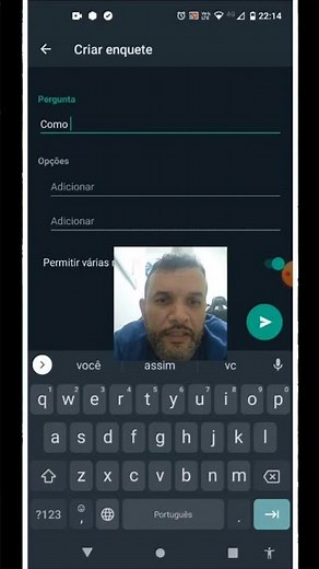 Tutorial rápido: como criar uma enquete no WhatsApp