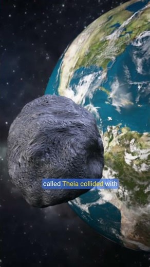 THE ORIGIN OF THE MOON: A COSMIC STORY #moon #solarsystem #space