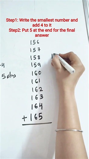🎯 Add Any 10 Consecutive Numbers in Seconds! 🔥 Fast Math Trick You Must Know