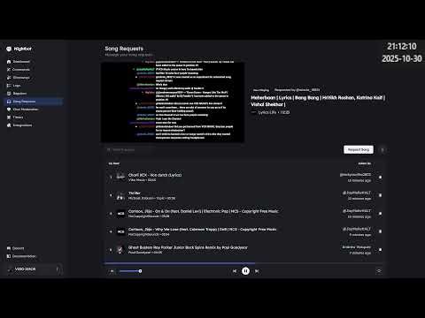 Song Requests Live !sr [2025-10-30]