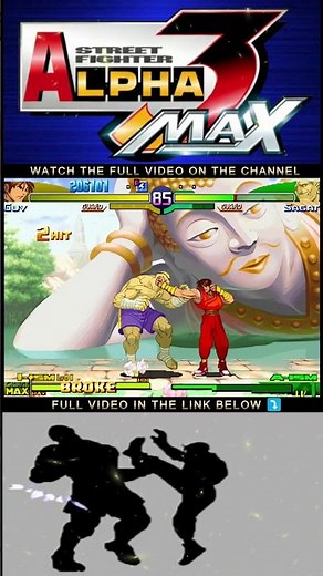 Guy is UNSTOPPABLE in Street Fighter Alpha 3 Max!