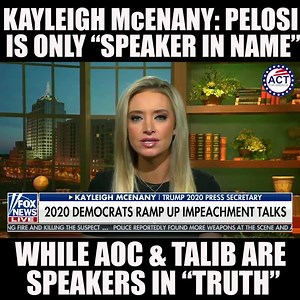 AOC and Rashida Talib are the ones in charge. Nancy Pelosi has totally lost control! | ACT for America