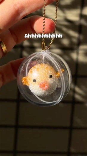 Beaded Puffer Fish In Jail?!