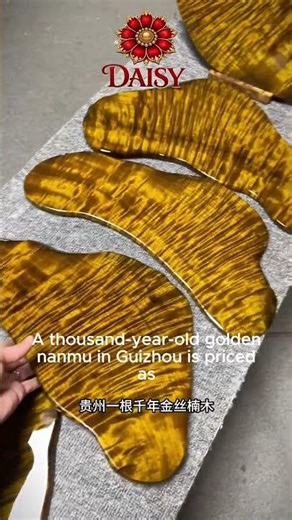 I have a few rare pieces of Golden-Thread Nanmu—what should I make with them?