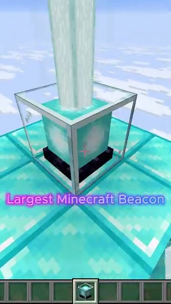 I Made Minecraft's LARGEST BEACON!!!