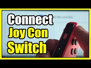 How to Connect Joy Con Controller back to Nintendo Switch (Fast Tutorial)