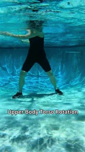 Torso Rotation For Core Training In The Water