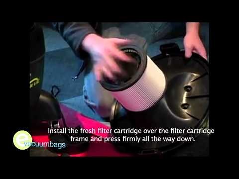 How to Change the Shop-Vac Cartridge Filter on your Shop-Vac Wet/Dry Vac