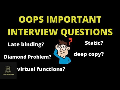 Important OOPS interview questions and answers in C++ | Interview questions for freshers