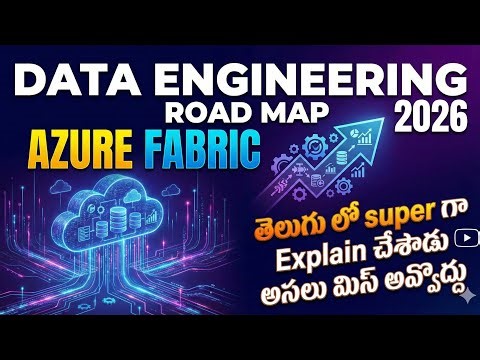 Azure Fabric Data Engineering Roadmap 2026 | ఎవరు నేర్చుకోవాలి? Jobs & Course Details in Telugu