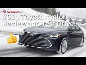 The 2021 Toyota Avalon AWD Review - Test Drive With Dash Cam!