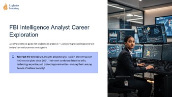 Law Enforcement Careers Bundle Volume 3 (Career Exploration PPTX)