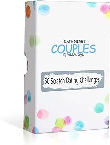 Amazon.com: SHOUSIER 50 Date Ideas Couples Card Games for Date Night-Unique Adventure Challenge Scratch Off Date Night Ideas,Engagement Gifts for Couples : Toys & Games