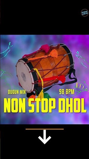 Dhol Non Stop || Punjabi Dhol | Best Bhangra Folk beat For Practice 98 BPM | dhol loops | Mr.KP