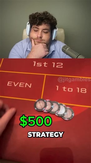 Jitgambles on Instagram: "New roulette strategy"
