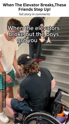 These guys really have his back through thick & thin! 💪 Full story in comments 👇 #inspiring #friends #bestfriends | InspireMore