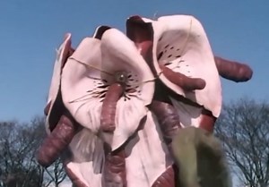 Kimberly uses the power of the Pink Ribbon to take down Bloom of Doom! 🌸⚡️ #MightyMorphin #PowerRangers | Morphin' Legacy