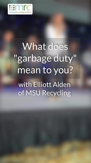 When you spend years sorting and processing recyclables, you look at waste a bit differently. ♻️ This year's Michigan Recycling Coalition Conference concluded with an inspiring panel of six frontline workers who serve as the backbone of Michigan’s circular economy–the ones who collect, sort, and divert material away from landfills. As she worked towards completing her degree at MSU, Elliot Alden joined the MSU Recycling team to sort recyclables collected at campus buildings. Within four short ye