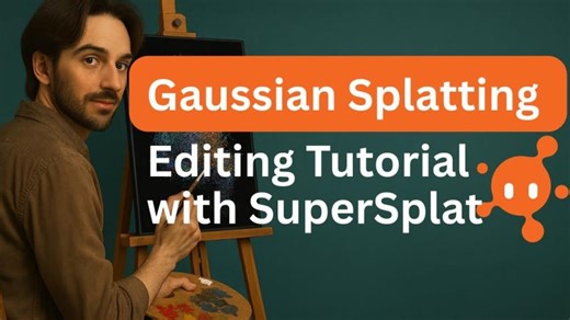 Gaussian Splatting Editing Tutorial with SuperSplat