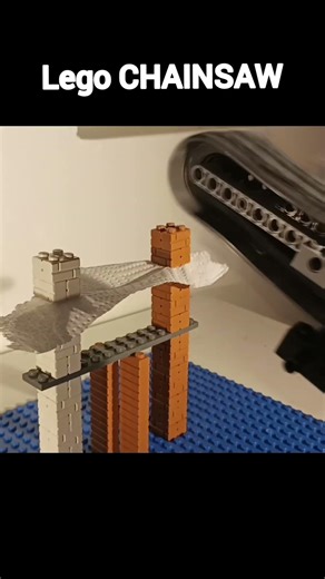 Lego Saw 1.0 vs Chainsaw | #legotechnic