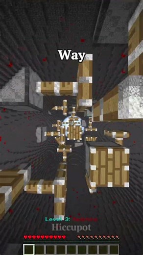 This level feels impossible 3 #minecraft
