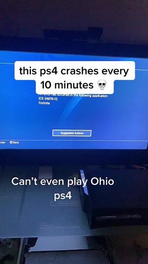 Troubleshooting Fortnite Crashes on PS4